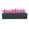 Blumenkasten Anthrazit stehend